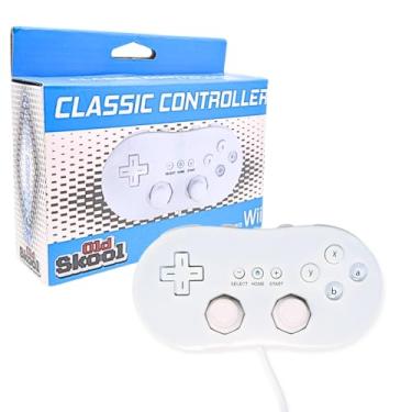 Imagem de Old Skool Controle clássico para Wii e WiiU branco