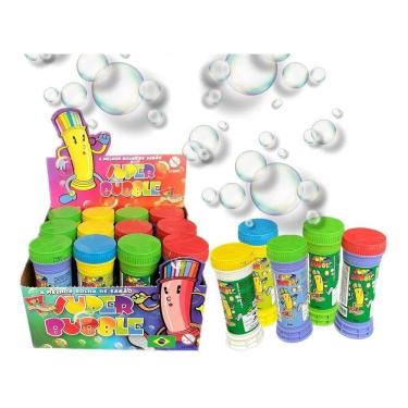 Imagem de Kit 24 Bolha Sabão Lembrancinha Aniversário Bolinha Sabão