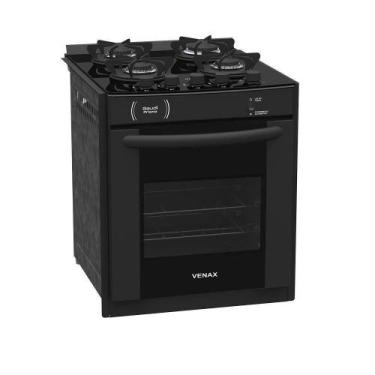 Imagem de Fogão de Embutir 4 Bocas Venax Preto Gaudi 21978  25375 - Bivolt
