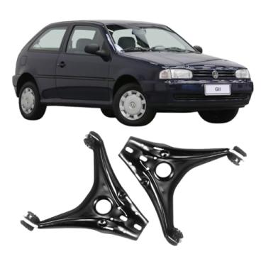 Imagem de Par Bandeja Balança C/Buchas Gol 1.0 G2 G3 G4 1995 Até 2013