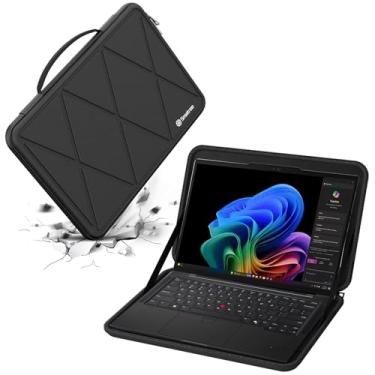 Imagem de Smatree Capa protetora rígida de EVA compatível com Lenovo 500e/500w/300w Gen 3/2, Lenovo 300e Gen2/3/Chromebook 2ª geração, para ThinkPad X12 de 12,3 polegadas, capa destacável (X8016T)