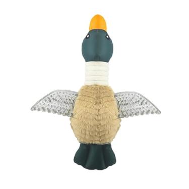 Imagem de Generic Brinquedo interativo para cães Geese Squeaky, treinamento com enriquecimento sonoro, suprimentos fofos para animais de estimação para cães, Marrom Claro