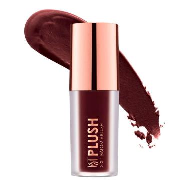 Imagem de Bruna Tavares Plush 3x1 Batom Blush E Sombra Espresso