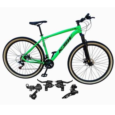 Imagem de Bicicleta Ksw Xlt Aro 29 21v Freios Mecanicos Cambios Shimano Mais Tro