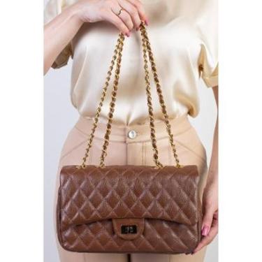 Imagem de Bolsa de couro matelassê quilted Penélope-Feminino
