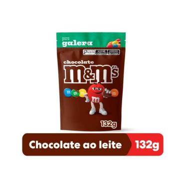 Imagem de M&M`s Chocolate Confeito ao Leite Pacote 132g