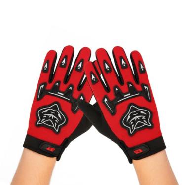 Imagem de Par de Luva de Proteção Antiderrapante Multiuso – Moto, Bike, Carro e Muito Mais! Vermelho