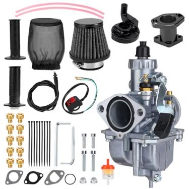 Imagem de Carburador VM22 26 mm 212cc para motor Predator 196cc 212cc 224cc não Hemi Coleman CT200U CT200U-EX BT200X KT196 Baja Warrior MB200 Eixo M200 200cc 6,5hp Mini Bike Go Kart Parts (carburador kit)