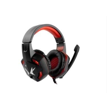 Imagem de Headset Gamer, Vermelho,HF-G600, Com Fio 5233, Over-Ear, Extra-auriculares, 32 ohm, Isolamento de Ruído, 20Hz-20kHz, 110dB, P3/P2