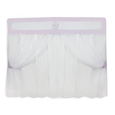 Imagem de Cortina Infantil de Bando com Voil - Thed Lilás