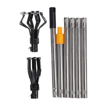 Imagem de Estink Troca Lâmpada, Poste de Extensão Telescópico Com Design de Bloqueio por Alavanca para Luzes de Teto Alto, Iluminação Embutida e Holofotes, Alcance de 1,8m, Cabo Antiderrapante