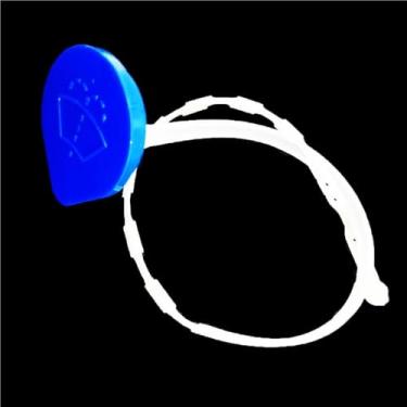 Imagem de Tampa de lavadora de para-brisas para Mazda para Cx-5 2013 2014 2015 2016 Kd35-67-483 Tampa do tanque do reservatório de fluido do lavador de para-brisas