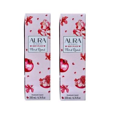 Imagem de Aura by duques body splash flor de roma 200ml 2 unidades + brinde