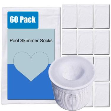 Imagem de Calcetines para Skimmer de Piscinas VSECUON Paquete de 60 para Filtros