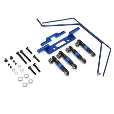Imagem de MYHWDRNU Peças de carro RC compatíveis com Trxs para Slash RC Car Upgrade Parts Accessories Metal Front Rear for Universal Anti-roll Bar Kit Sway Bars