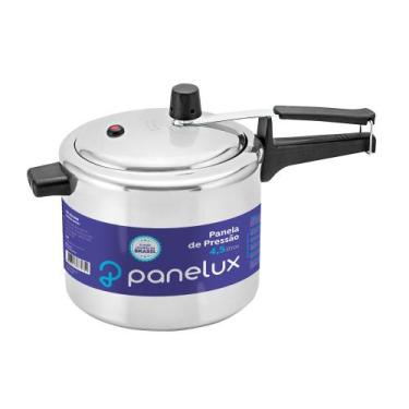 Imagem de Panela de Pressão Panelux Classic Polida Prata 4,5L, 4,5L, Prata