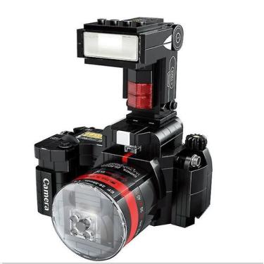 Imagem de Mini câmera retrô Building Blocks Education Toys - Gloome Store