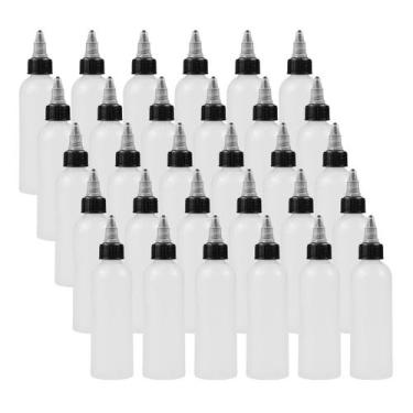 Imagem de Frascos dispensadores Bekith, pacote com 30 ml, plástico LDPE de 120 m