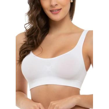 Imagem de Sutiã Top Trifil CE0901 Sustentação Microfibra T. PP/1XG, P, 0001, Bra