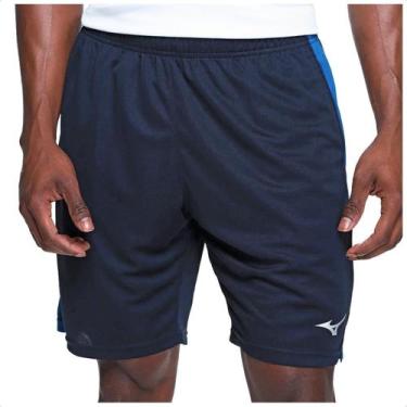 Imagem de Bermuda Mizuno Root Mesh 2 Masculina, M, Marinho, Azul