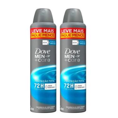 Imagem de Kit Desodorante Aerosol Dove Men+Care Proteção Total 250 ml - 2 Unidad