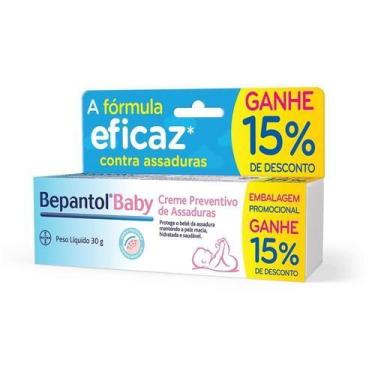 Imagem de Creme Preventivo de Assaduras Bepantol Baby 30g - Bayer
