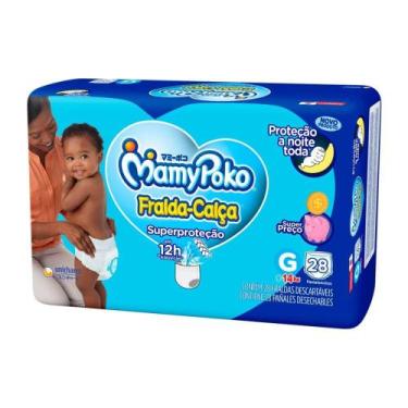 Imagem de Fralda Calça MamyPoko Superproteção Tamanho G Pacote Jumbo 28 Unidades