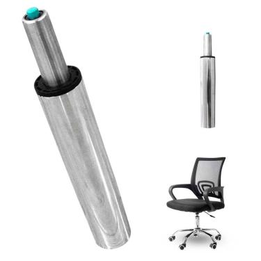 Imagem de Pistao Gas Cadeira Escritorio Regulagem Resistente Cromado Ajuste de Altura Home Office Casa Trabalho Estudo