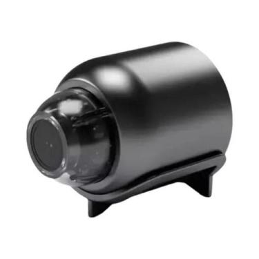 Imagem de Câmera WiFi Sem Fio Pequena 2.4G Com Visão Noturna Para Segurança Resi