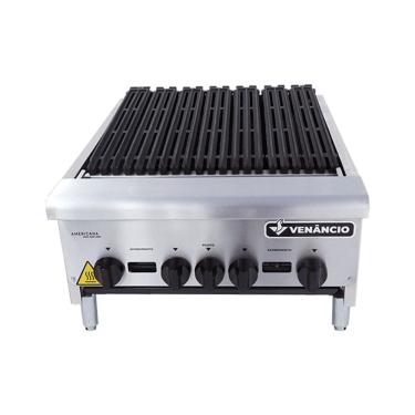 Imagem de Char Broiler à Gás CGG60 4 Queimadores Linha Americana Venancio