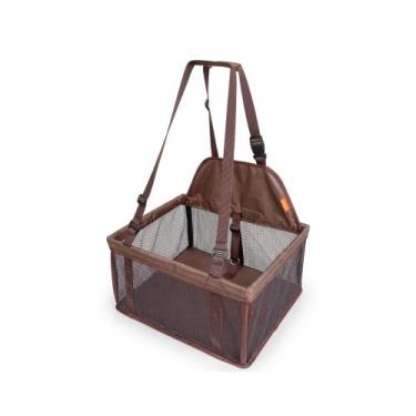 Imagem de Cadeirinha Pet Veicular Até 10Kg Transpet Summer - Tubline, Marrom