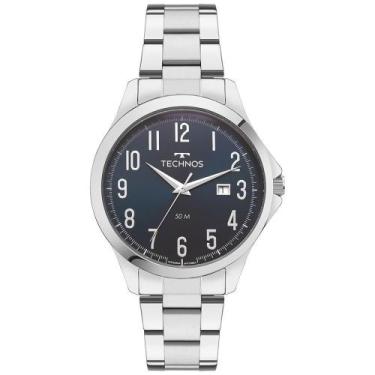 Imagem de Relógio Technos Masculino Steel Prata - 2115uay/1a