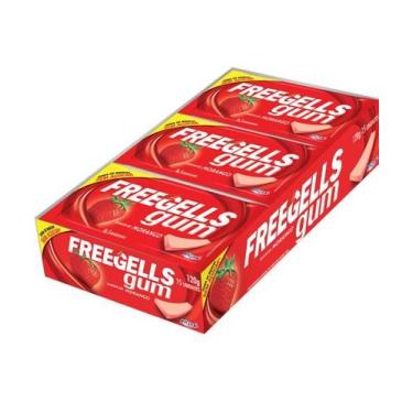 Imagem de Gum freegells c/15, MORANGO