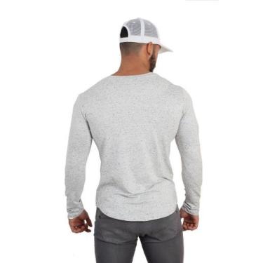 Imagem de Camiseta Manga Longa Docs - Hawkins, P, Cinza