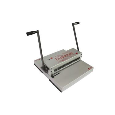 Imagem de Encadernadora Duplo Anel Manual Lassane Duplamax com Passo 3x1 e 2x1 Perfuradora para Até 20 Folhas
