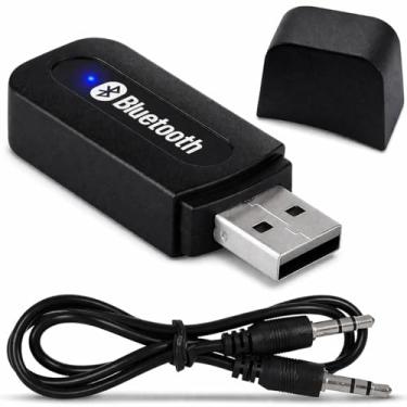 Imagem de Receptor Adaptador De Sinal Bluetooth Usb P2 Som Automotivo