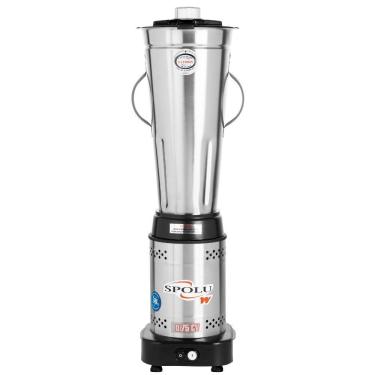 Imagem de Liquidificador Spolu SPLO51W 1000W 8L Baixa Rotacao Inox 1 Velocidade Bivolt