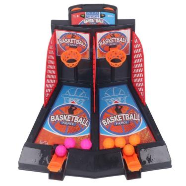 Imagem de Jogo De Basquete Duplo - Basketball Game - Bbr Toys Tabela De Basquete - Tabela Dupla Com 6 Bolinhas - Jogo Infantil