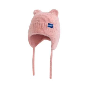 Imagem de Gorro De Inverno Feminino Com Orelhas De Gato, Estilo Kpop, À Prova De