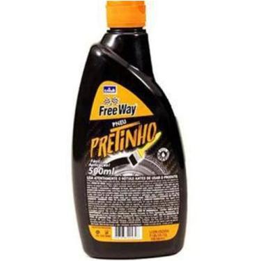 Imagem de Free Way Pretinho para Pneus 500 ML - Crivialli