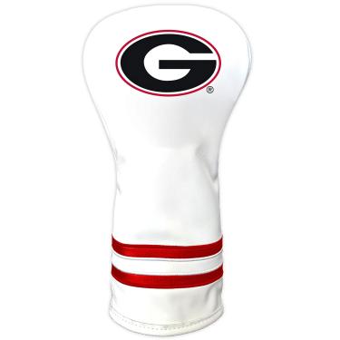 Imagem de Team Golf NCAA Georgia Bulldogs Capa de cabeça para taco de golfe vintage, design justo, design retrô e excelente qualidade