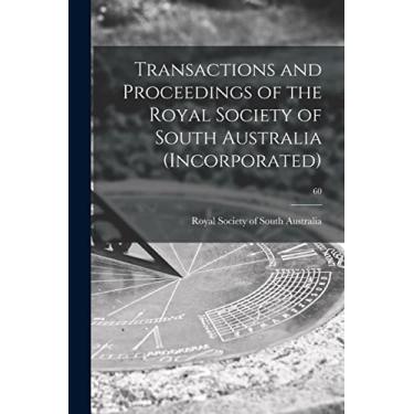 Imagem de Transactions and Proceedings of the Royal Society of South Australia (Incorporated); 60
