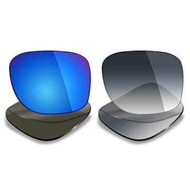 Imagem de 2 pares de lentes polarizadas de substituição da Mryok para óculos de sol Oakley Plaintiff Squared – Opções