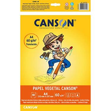 Imagem de Papel Vegetal A4 60g/m², Canson, 66667078, , 10 Folhas