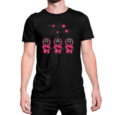Imagem de Camiseta T-Shirt Squid Game Round 6 Série Personagens
