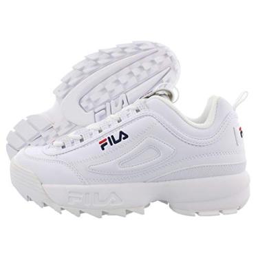 Imagem de Fila Boy's Disruptor II Sneaker (5.5 M US, White/Navy/Red)