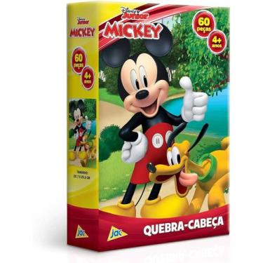 Imagem de Quebra Cabeça Mickey Disney 60 Pecas Toyster