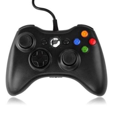 Imagem de Controle Manete Joystick Para Console Xbox 360 Pc Slim Notebook Com Fi
