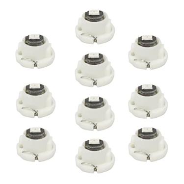 Imagem de WLJH 10x Verde T4.2 Neo Wedge Led 3030 Chipest 10 mm Base Carro Instrumento Cluster Lâmpada Led Painel Lâmpada Calibre Lâmpada HVAC AC Aquecedor Controle Climático Lâmpadas de Controle de Rádio