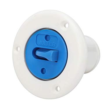 Imagem de Tampa de escotilha de água, tampa de enchimento de plástico, resistente e durável para casas de motor de iate de barco de conversão(Branco)